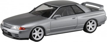 Aoshima 1/32 The Snap Kit No.14-SP4 Nissan R32 Skyline GT-R Custom Wheel (Spark Silver), AOS66379, by AOSHIMA