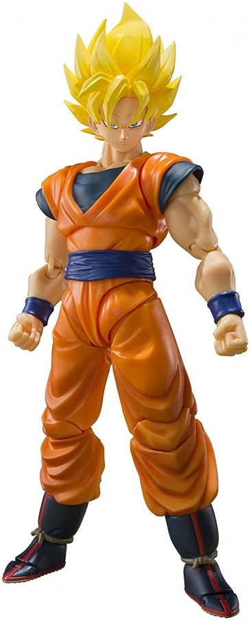 Bandai S.H.Figuarts Super Saiyan Full Power Son Goku , BAN13851, by BANDAI