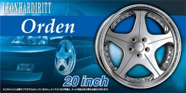 Aoshima 1/24 Leonhard Olden 20 inches   (4 wheels & tires), AOS54642, by AOSHIMA