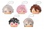 MegaHouse FUKA FUKA SQUEEZE MASCOT IDOLISH7 TRIGGER & RE:VALE BOX: 1BOX (8PCS)  , MEG27341, by MEGAHOUSE