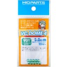 HI Q PARTS VC Dome 4 VG1 Color 5.0mm (10pcs.), HIQ78795, by HI Q PARTS