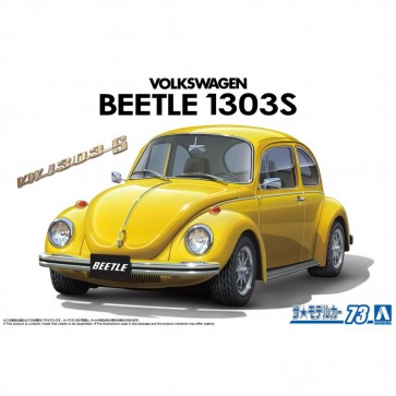Aoshima 1/24 The Model Car No.73 Volkswagen 13AD Beatle 1303S '73  , AOS61305, by AOSHIMA