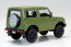 Aoshima 1/32 Raku-Pla Snap Kit No.18CU-OG Suzuki JA11 Jimny Custom Wheel (Olive Green), AOS04122, by AOSHIMA