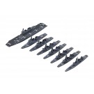 Fujimi 1/3000 Sea Way Model Series JMSDF ESCORT FLOTILLA 4 , FUJ01607, by FUJIMI