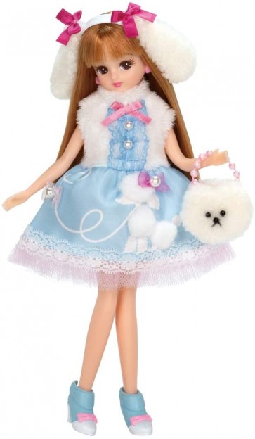 TAKARA TOMY Licca-chan LW-07 Fluffy Dog  , TAK63275, by TAKARA TOMY