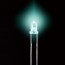 Mineshima Japan LED 3φ (green) 5pcs, MNSHP-26, by MINESHIMA