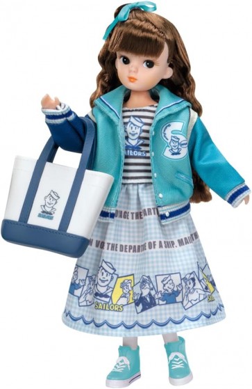 TAKARA TOMY Licca-chan Retro Licca Sailor's Marine Fashion, TAK53340, by TAKARA TOMY