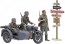 Tamiya 1/35 Military Miniature Series No.384 German KS600 Motorcycle & Sidecar, TAM53842, by TAMIYA