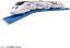 TAKARA TOMY Plarail JR Kyushu Shooting Star Shinkansen, TAK87868, by TAKARA TOMY