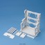 Bandai BUILDERS PARTS SYSTEM BASE (WHITE) , BAN82850, by BANDAI