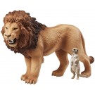 TAKARA TOMY Ania AS-01 Lion (With Meerkat)  , TAK60557, by TAKARA TOMY