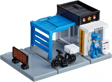TAKARA TOMY Tomica Town Police Box (with Police), TAK09638, by TAKARA TOMY