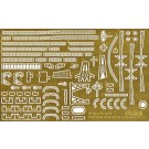 Fujimi Chibi-Maru Grade-Up Parts Series No.22 Chibimaru Ryujo Genuine Etching Parts, FUJ17126, by FUJIMI