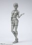 Bandai S.H.Figuarts Body-chan -Kentaro Yabuki- Wireframe (Gray Color Ver.), BAC33002, by BANDAI