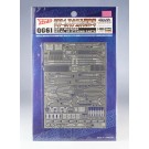 Hasegawa  1/4000 SDF - 1 Macross Fortress Detail Up Etching Parts, HAS21616, by HASEGAWA