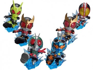 Bandai TAMASHII NATIONS BOX Kamen Rider ARTlized -Let's Go! Rider Kick!!- 1Box 6pcs, BAC56865, by BANDAI