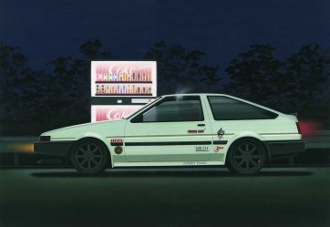 Fujimi 1/24  Touge Series No.3 TOYOTA HACHIROKU TRUENO AE86, FUJ46778, by FUJIMI