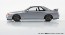 Aoshima 1/32 The Snap Kit No.14-D Nissan R32 Skyline GT-R (Spark Silver), AOS63569, by AOSHIMA