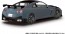 Aoshima 1/24 Raku-Pla Snap Car No.2-NG R35 NISSAN GT-R NISMO Special Edition 2022 Nismo Stealth Gray, AOS65938, by AOSHIMA