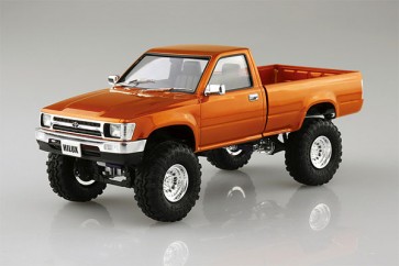 Aoshima 1/24 The Tuned Car No.65 RN80 Hilux Long Bed Liftup '95 (Toyota), AOS58022, by AOSHIMA