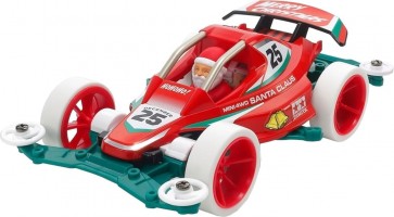 Tamiya [MINI 4WD SPECIAL PROJECT] MINI 4WD Santa Claus (Red Racer) (VS Chassis), TAM56982, by TAMIYA