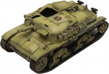 Platz 1/72 Girls und Panzer das Finale Type M41 Semovente (Self-propelled Gun) Anzio High School Acrylic Stand, PLZ11620, by PLATZ