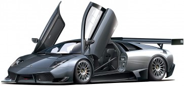 Aoshima 1/24 The Super Car No.17 '10 Lamborghini Murcielago R-SV, AOS63743, by AOSHIMA