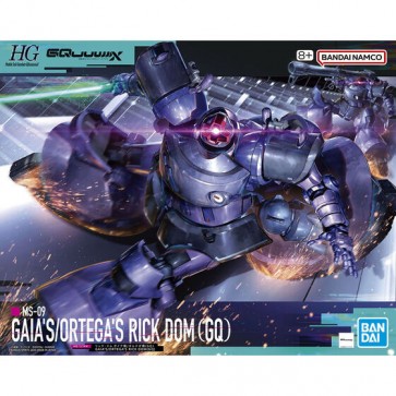 Bandai 1/144 HG Mobile Suit Gundam GQuuuuuuX Rick Dom (Gaia / Ortega) (GQ), BAN88682, by BANDAI