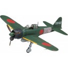Fine Molds 1/72 IJN A6M5 Carrier Fighter ZERO Model 52 (Mitsubishi Prod, Early Model), FIN15016, by Fine Molds