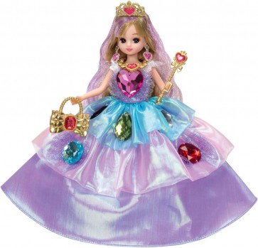 TAKARA TOMY Licca-chan LD-05 Modern Princess Rainbow Jewel Licca-chan, TAK97061, by TAKARA TOMY