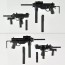 TOMYTEC 1/12 LittleArmory [LABC03] Submachine Gun, TMT20982, by TOMYTEC