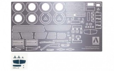 1/24 LANCER EVOLUTION X PHOTO-ETCHED PARTS, AOS05637, by AOSHIMA