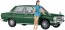 Hasegawa 1/24 Datsun Bluebird 1600 SSSw/60's Girls Figure  , HAS22770, by HASEGAWA