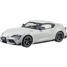 Aoshima 1/32 Raku-Pla Snap Kit No.13-WT Toyota GR Supra 2019 (White Metallic), AOS58862, by AOSHIMA