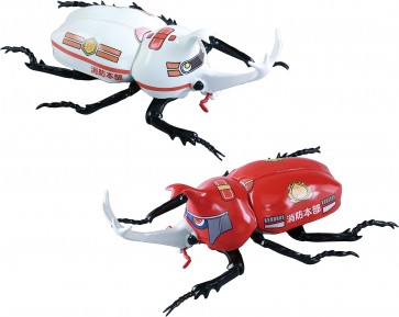 Fujimi Jiyuu Kenkyuu Series No.218 Working Car Edition Beetle Ambulance / Fire Engine Specification Set, FUJ71616, by FUJIMI