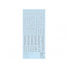 HI Q PARTS Pixel Camouflage Decal 2 Cool Gray (1pc.), HIQ73790, by HI Q PARTS