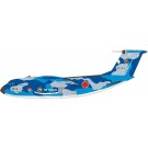 Platz 1/144 JASDF C-1 Transport Aircraft 402nd Air Squadron JASDF 50th Anniversary Paint Model "Blue Camouflage", PLZ77742, by PLATZ