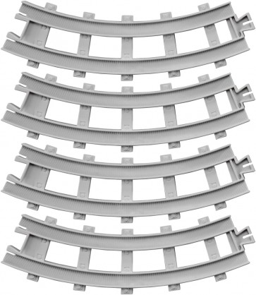 TAKARA TOMY Real Curved Rail, TAK39382, by TAKARA TOMY