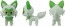 TAKARA TOMY Pokemon Stuffed Toy Sprigatito, TAK70362, by TAKARA TOMY