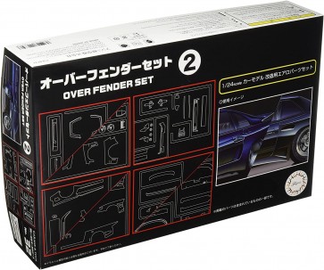 Fujimi 1/24 Garage & Tool Series № 30 Over Fender Set 2 , FUJ16396, by FUJIMI