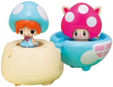 TAKARATOMY Koeda chan driving car mushrooms , TAK53895, by TAKARATOMY
