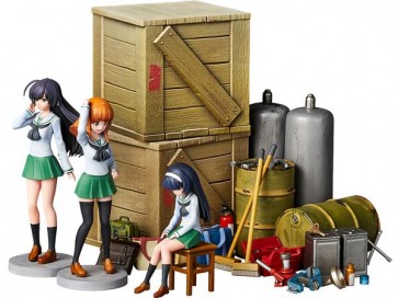 KAIYODO 1/24 ARTPLA Girls & Panzer Final Chapter Garage Set [B], KYD90420, by KAIYODO