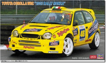 Hasegawa 1/24 Toyota Corolla WRC 2003 Rally Monza, HAS06861, by HASEGAWA