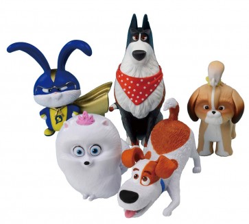 TAKARA TOMY Pet 2 Figure 5 set  , TAK38709, by TAKARA TOMY