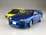 Aoshima 1/24 INITIAL D: KOZO HOSHINO BNR34 SKYLINE GT-R  , AOS57339, by AOSHIMA