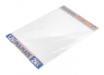 TAMIYA Plastic board 1.2mmB4 (2 sheets), TAM70125, by TAMIYA
