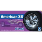 Aoshima 1/24 The Tuned Parts No.107 American SS 15 Inch, AOS66249, by AOSHIMA