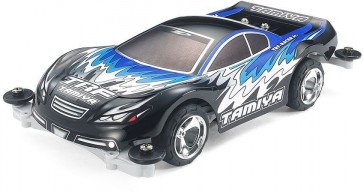 Tamiya Mini 4WD TRF-RACER JR. BLACK SPECIAL (MINI 4WD LIMITED)  , TAM55503, by TAMIYA