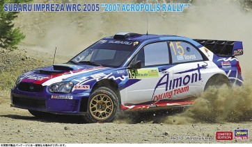 Hasegawa 1/24 Subaru Impreza WRC 2005 "2007 Acropolis Rally", HAS05581, by HASEGAWA