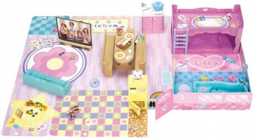 TAKARA TOMY LICCA-CHAN: DOOR CHIME DING-DONG FAMILY YUTTARI-SAN  , TAK16764, by TAKARA TOMY